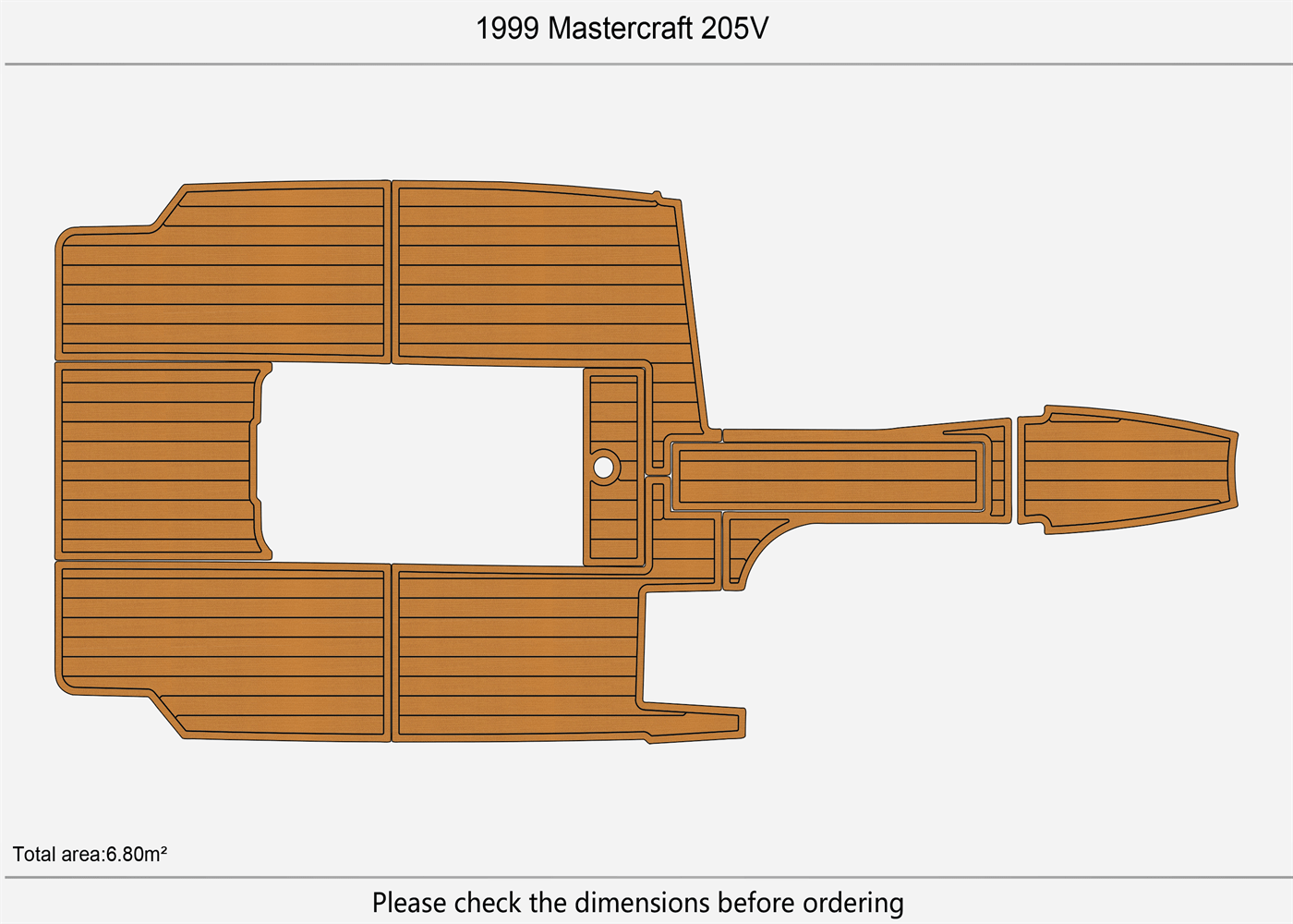 1999 Mastercraft 205V