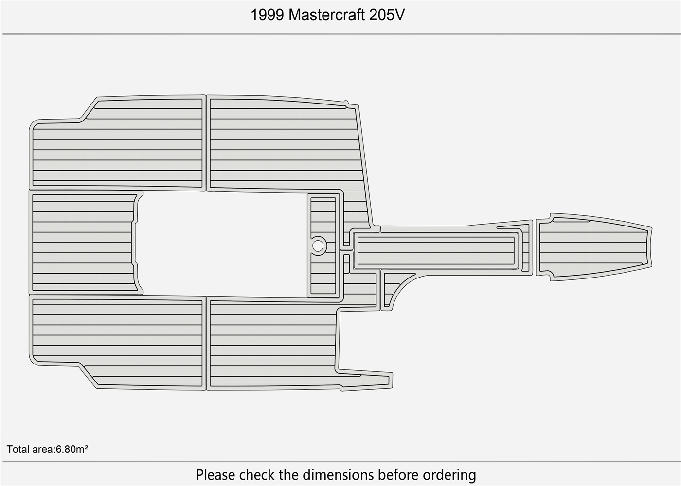 1999 Mastercraft 205V