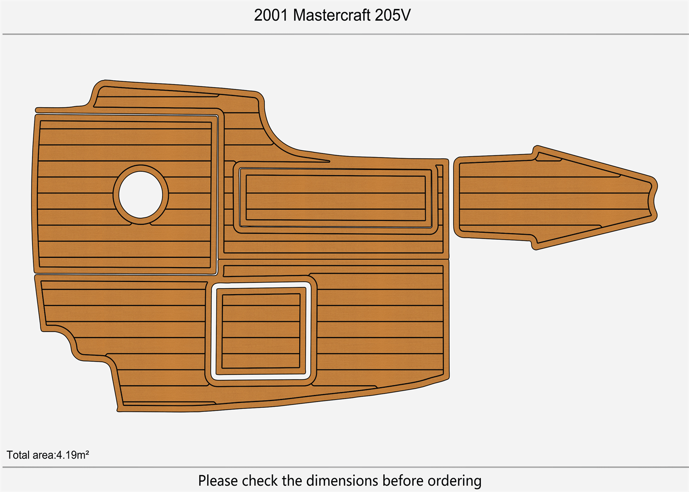 2000-2001 Mastercraft 205V