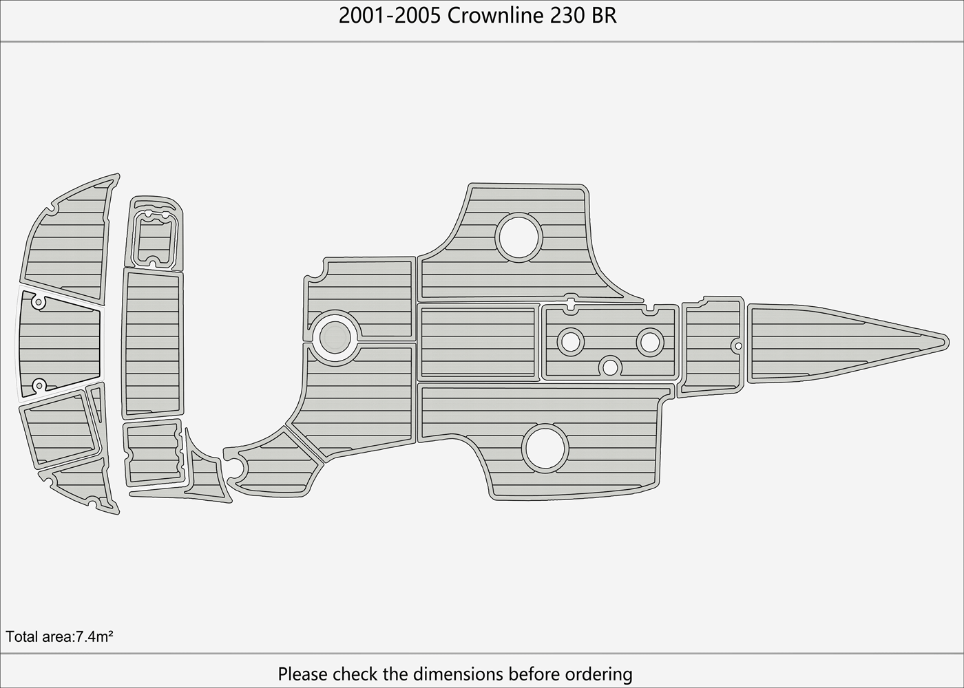 2001-2005 Crownline 230 BR