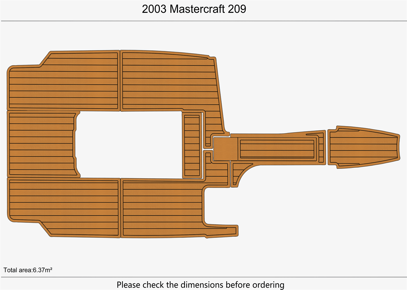 2003 MASTERCRAFT 209
