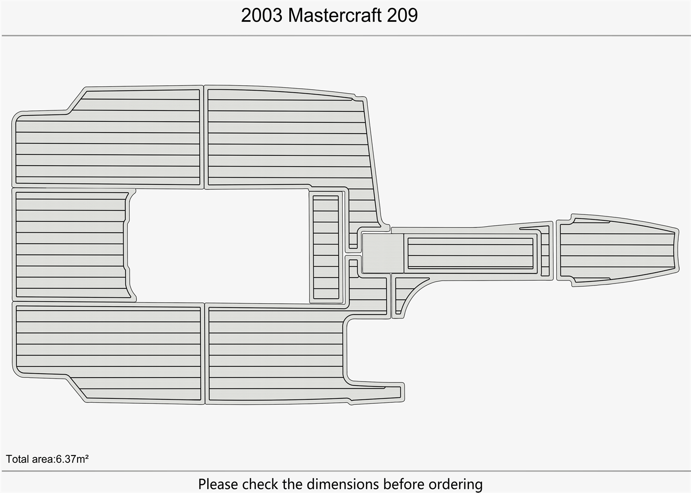 2003 MASTERCRAFT 209
