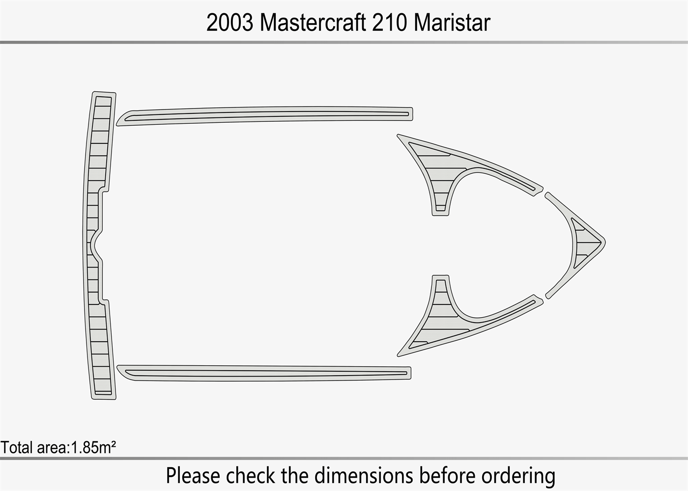 2003 Mastercraft 210 Maristar