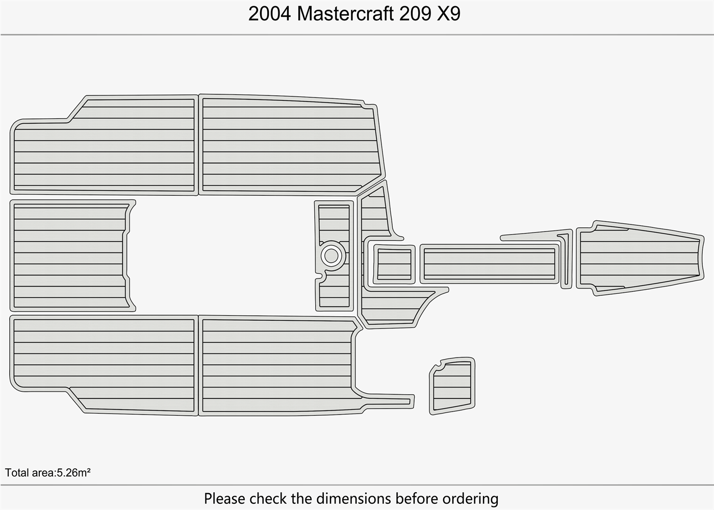 2004 Mastercraft 209 X9