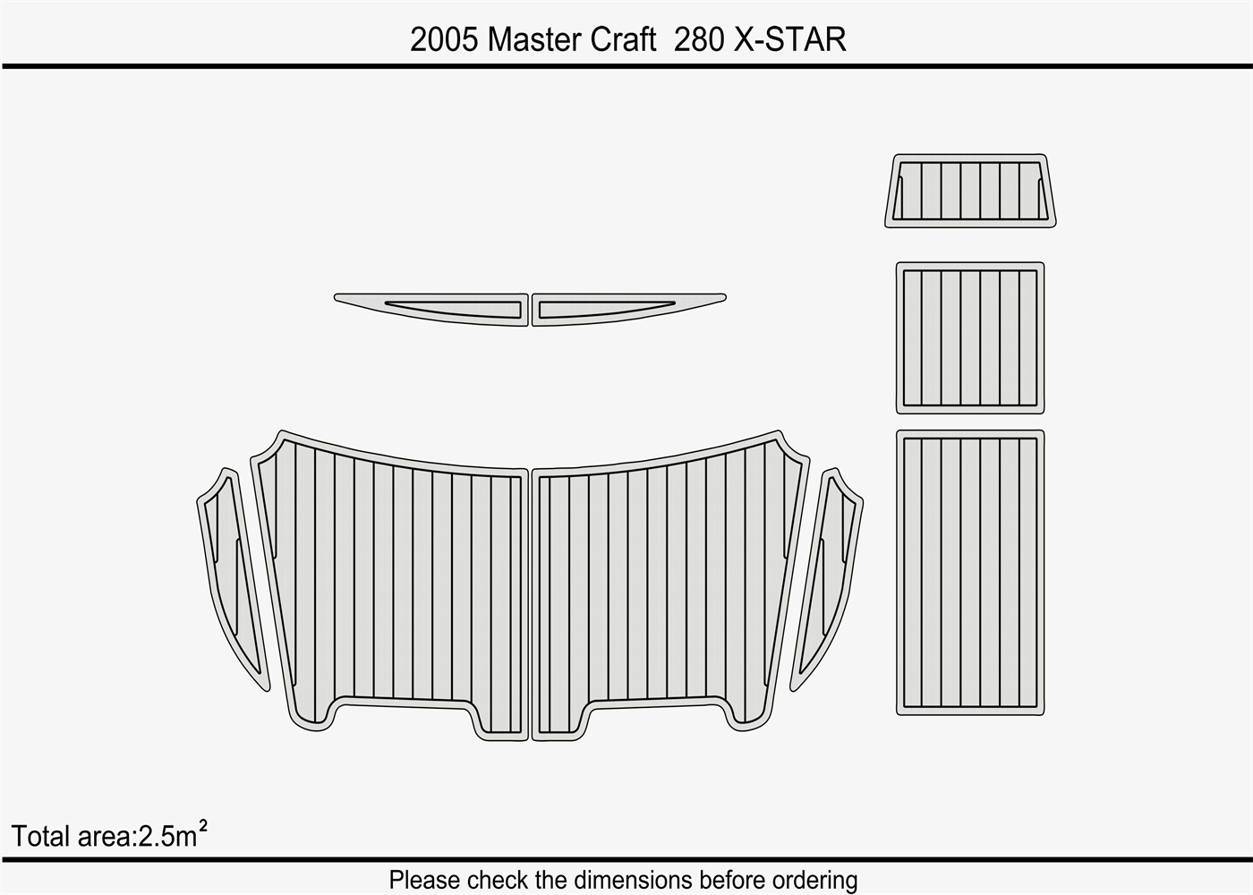 2005 MasterCraft 280 X STAR