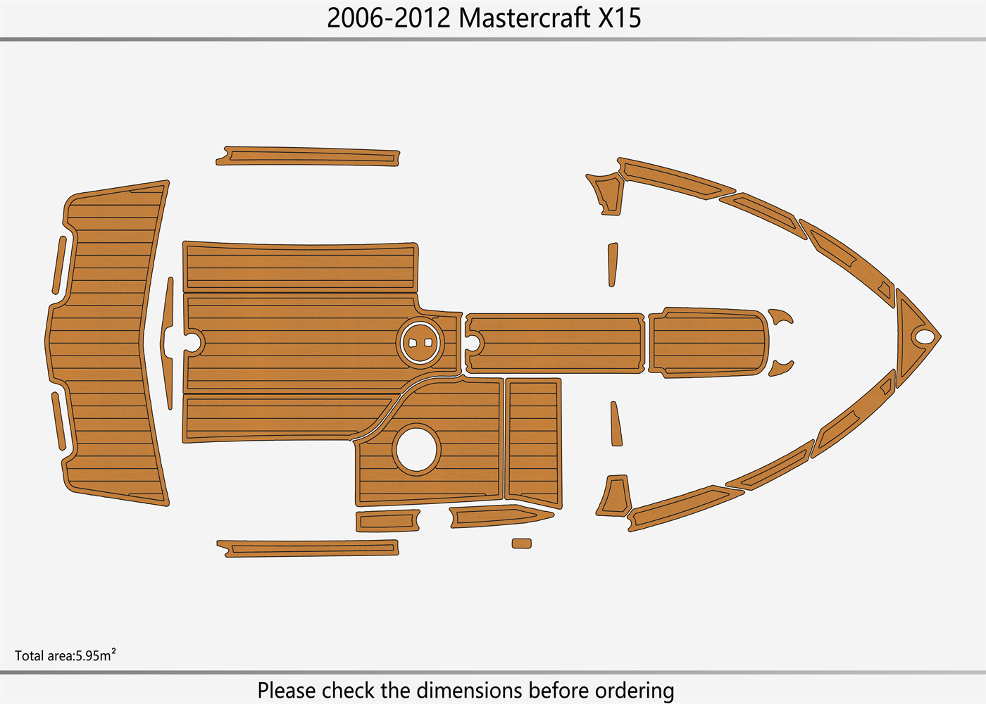 2006-2012 mastercraft X15