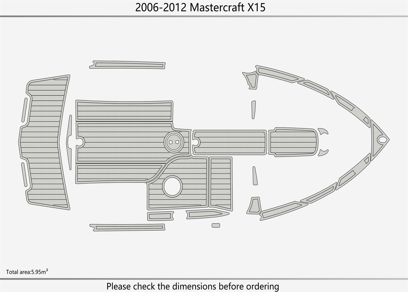 2006-2012 mastercraft X15