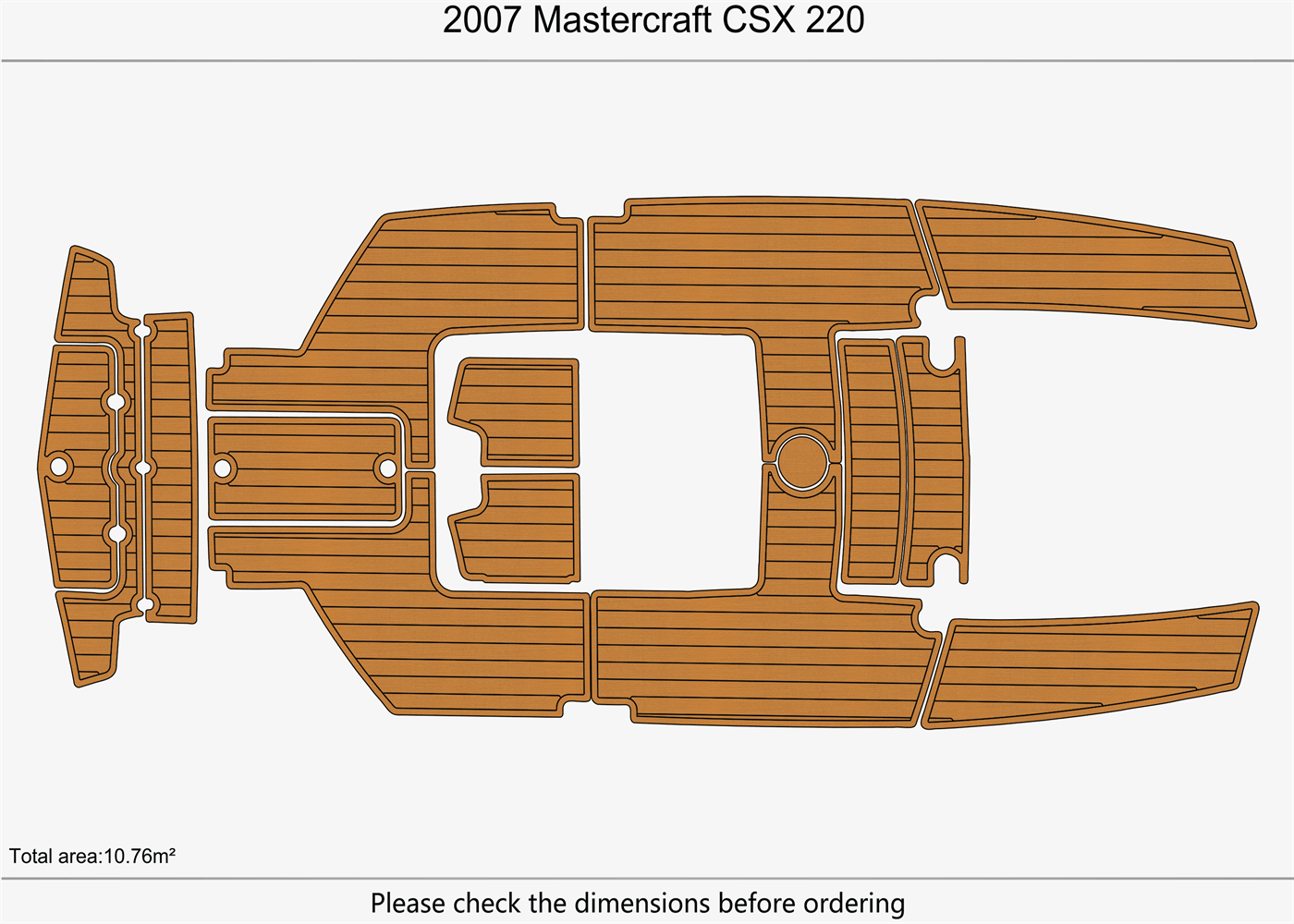 2007 Mastercraft CSX 220