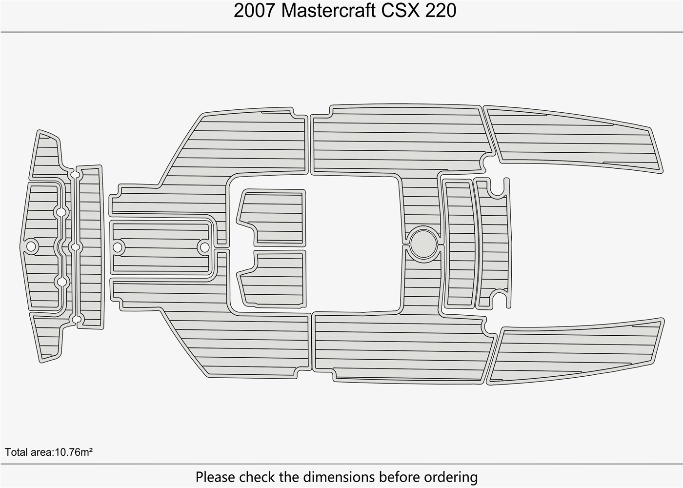 2007 Mastercraft CSX 220