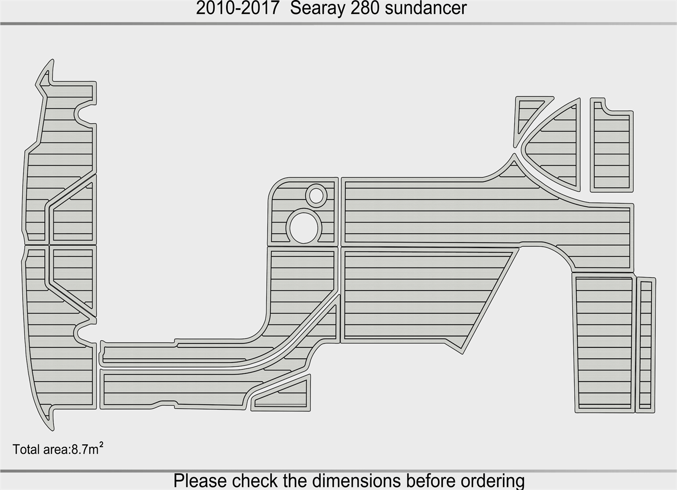 2010-2017 Sea ray 280 sundancer