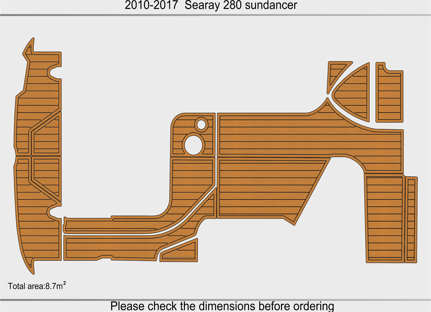 2010-2017 Sea ray 280 sundancer