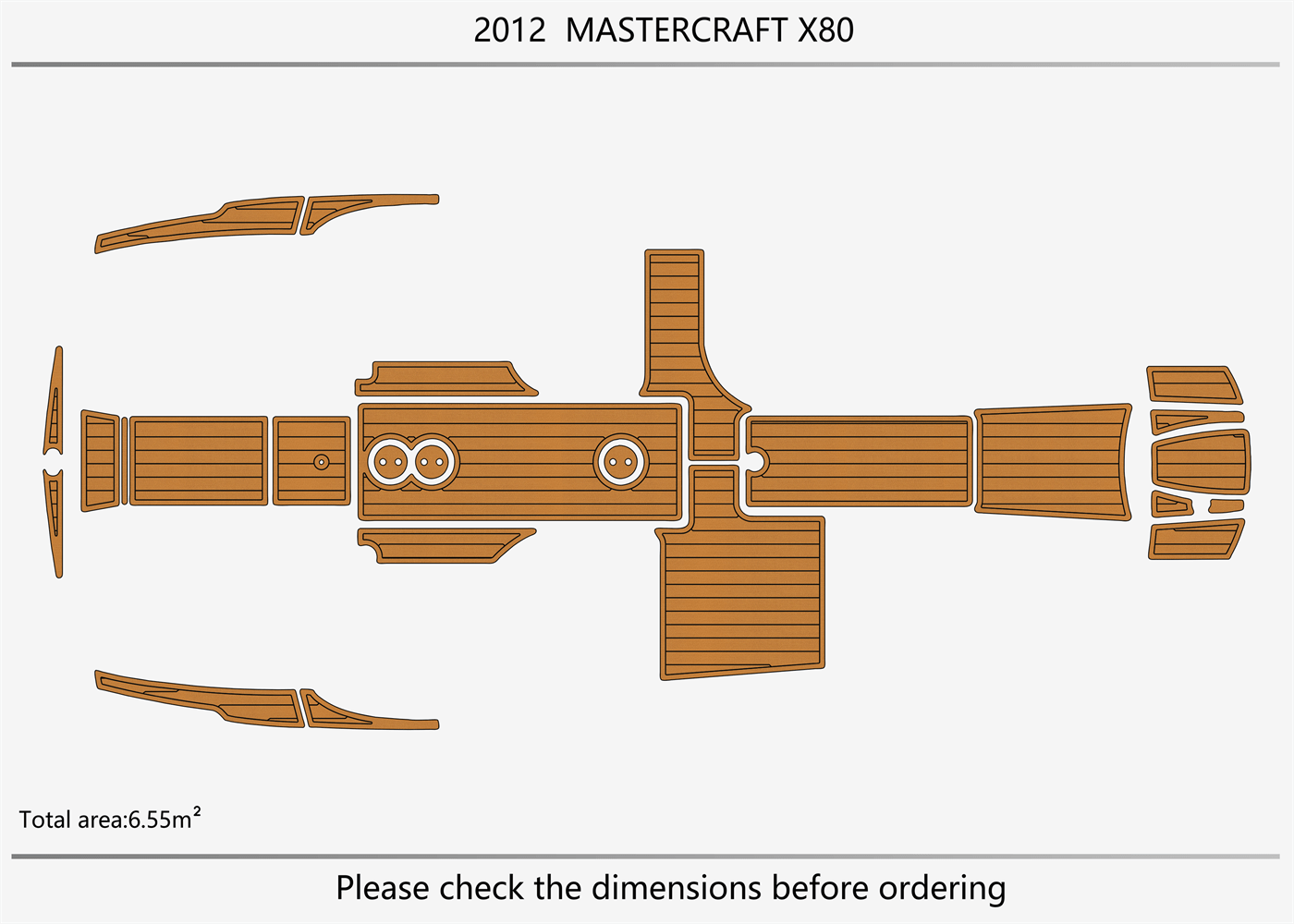 2012 Mastercarft X80