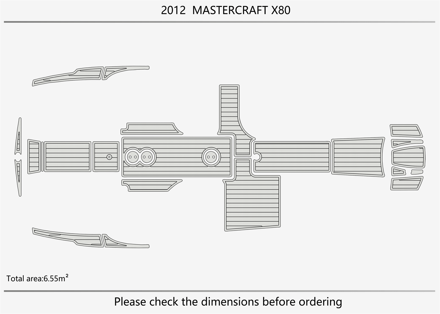 2012 Mastercarft X80