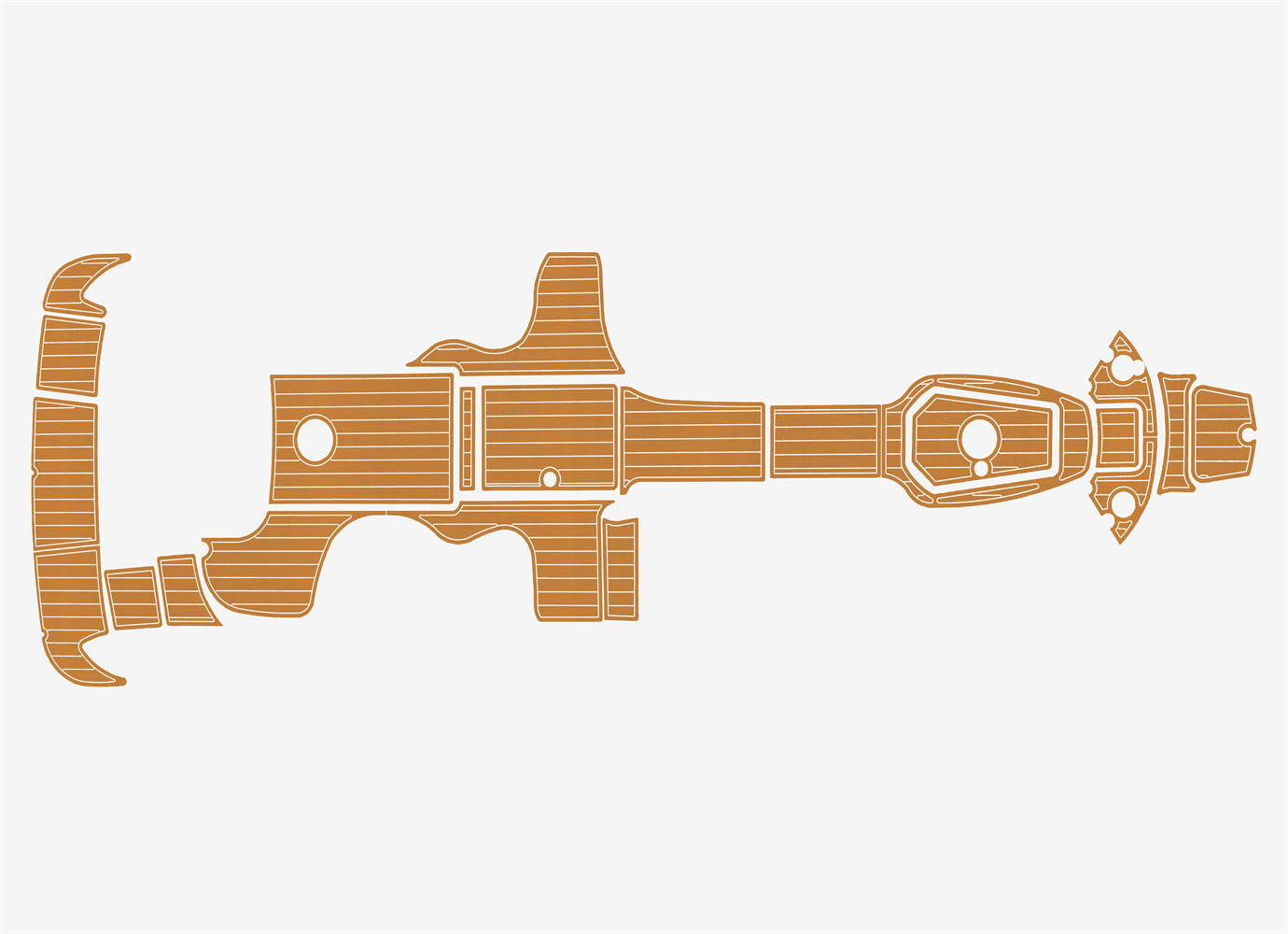 2002-2007 sea ray 270 sundeck Boat Flooring