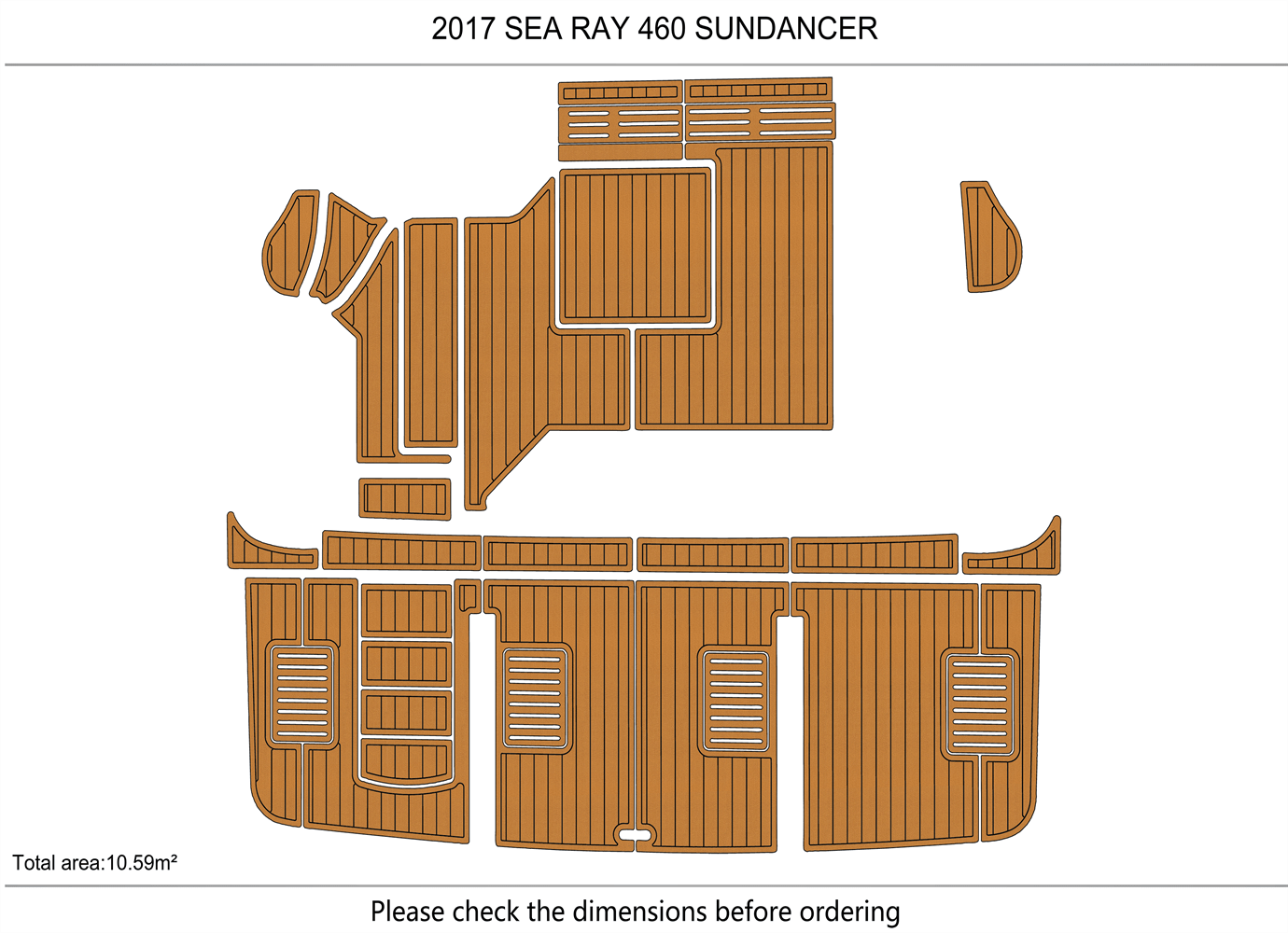 2017 SEA RAY 460 SUNDANCER