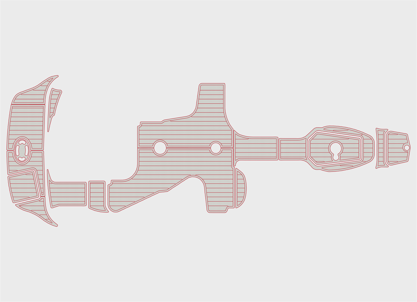 2002-2008 Sea Ray 220 Sundeck Boat Flooring