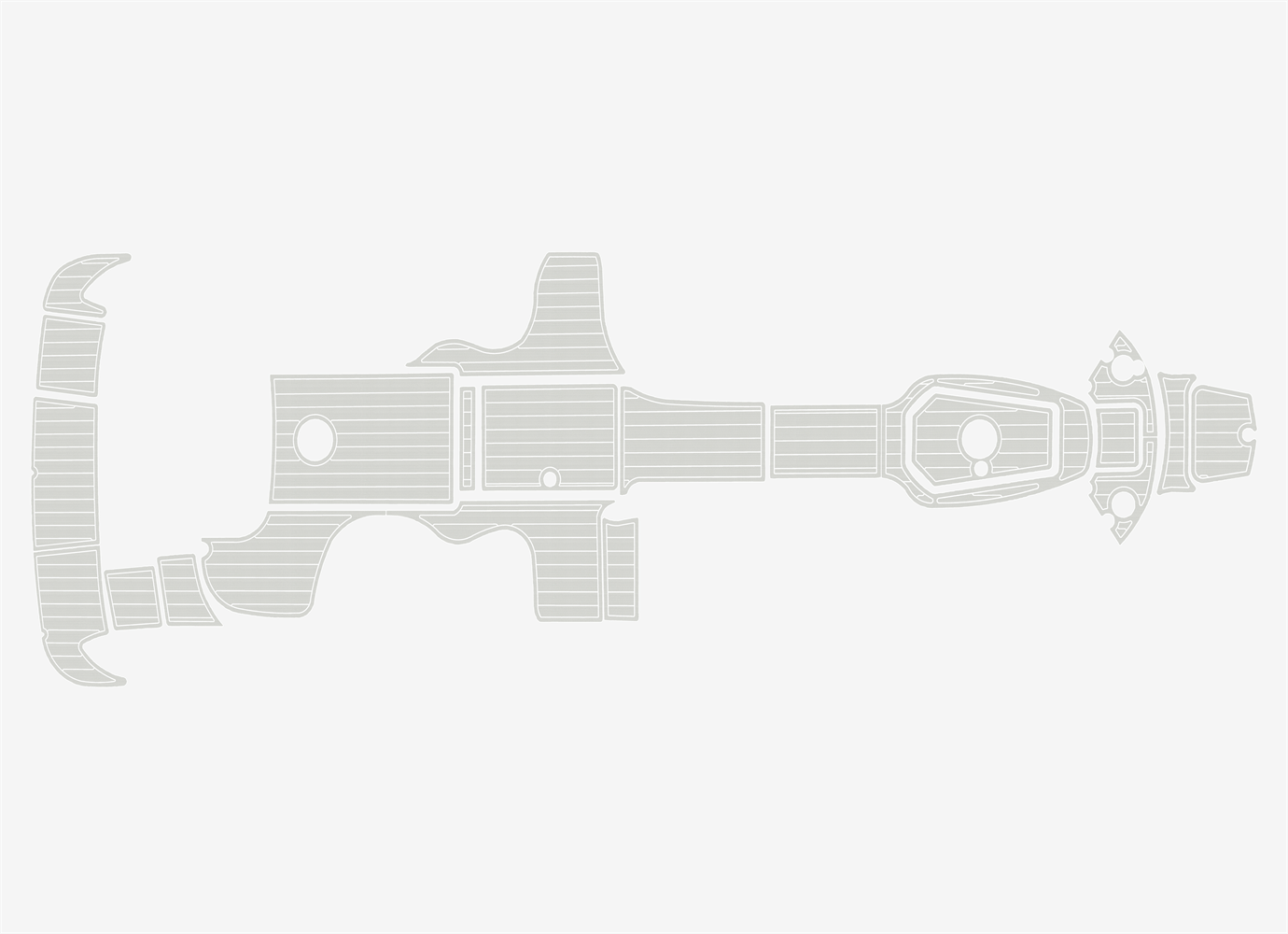 2002-2007 sea ray 270 sundeck Boat Flooring