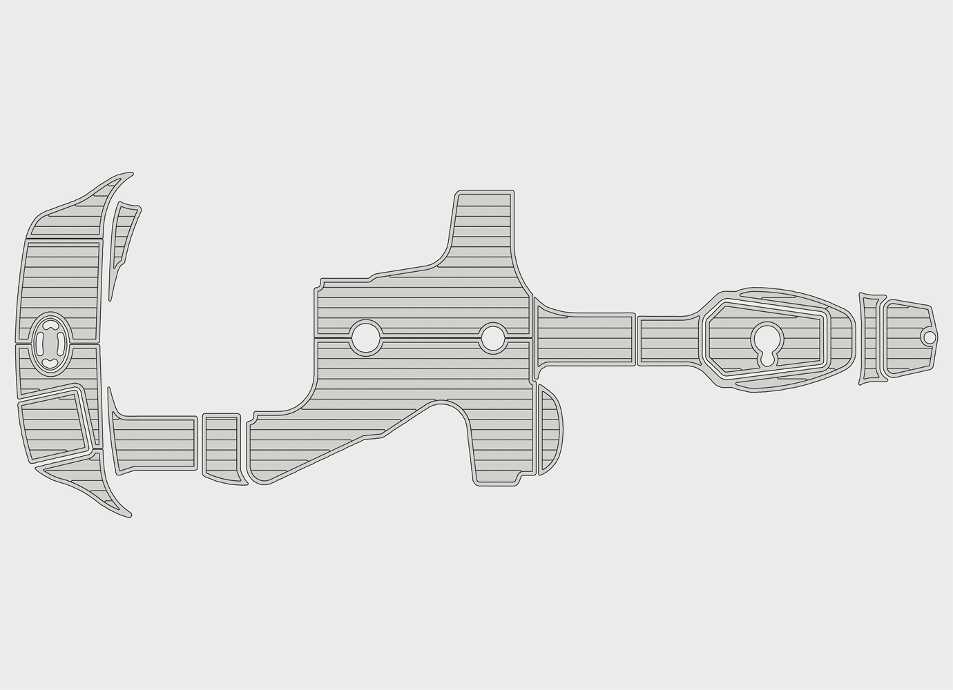 2002-2008 Sea Ray 220 Sundeck Boat Flooring