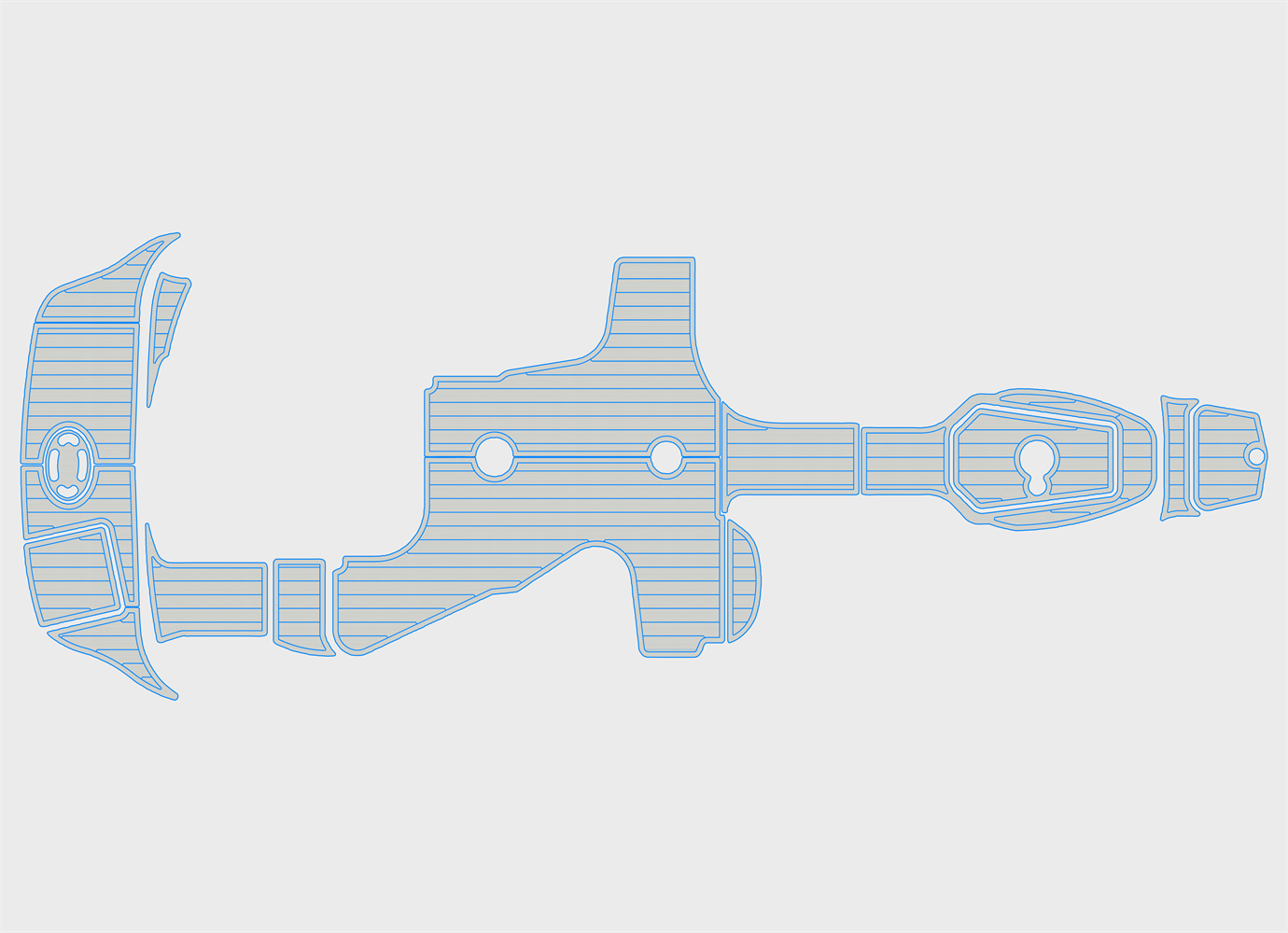 2002-2008 Sea Ray 220 Sundeck Boat Flooring