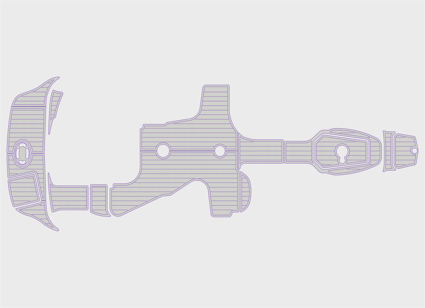 2002-2008 Sea Ray 220 Sundeck Boat Flooring