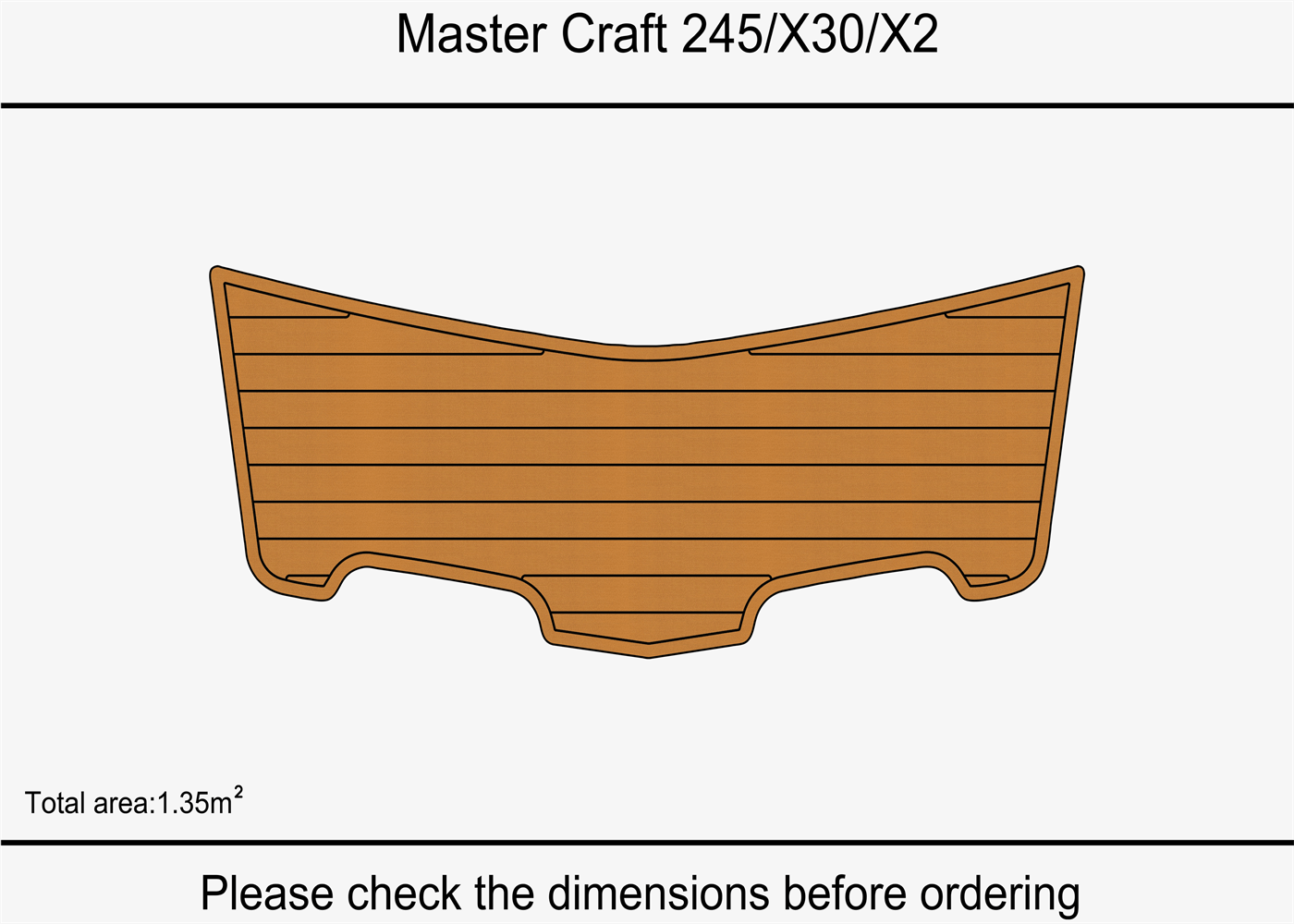 MasterCraft 245X30X2
