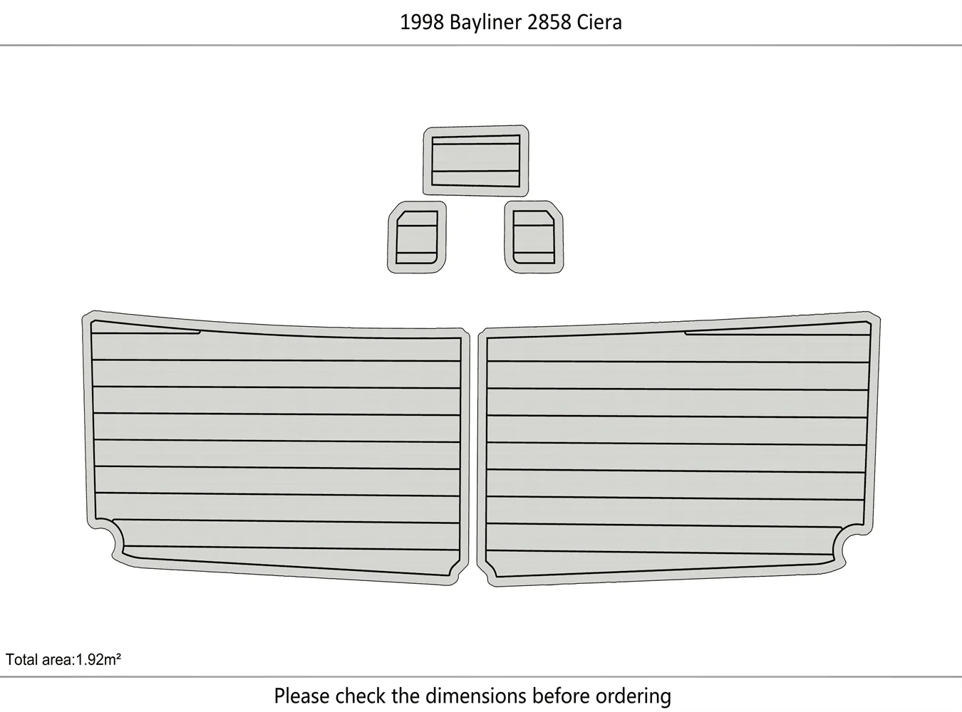 1998 Bayliner 2858 Ciera