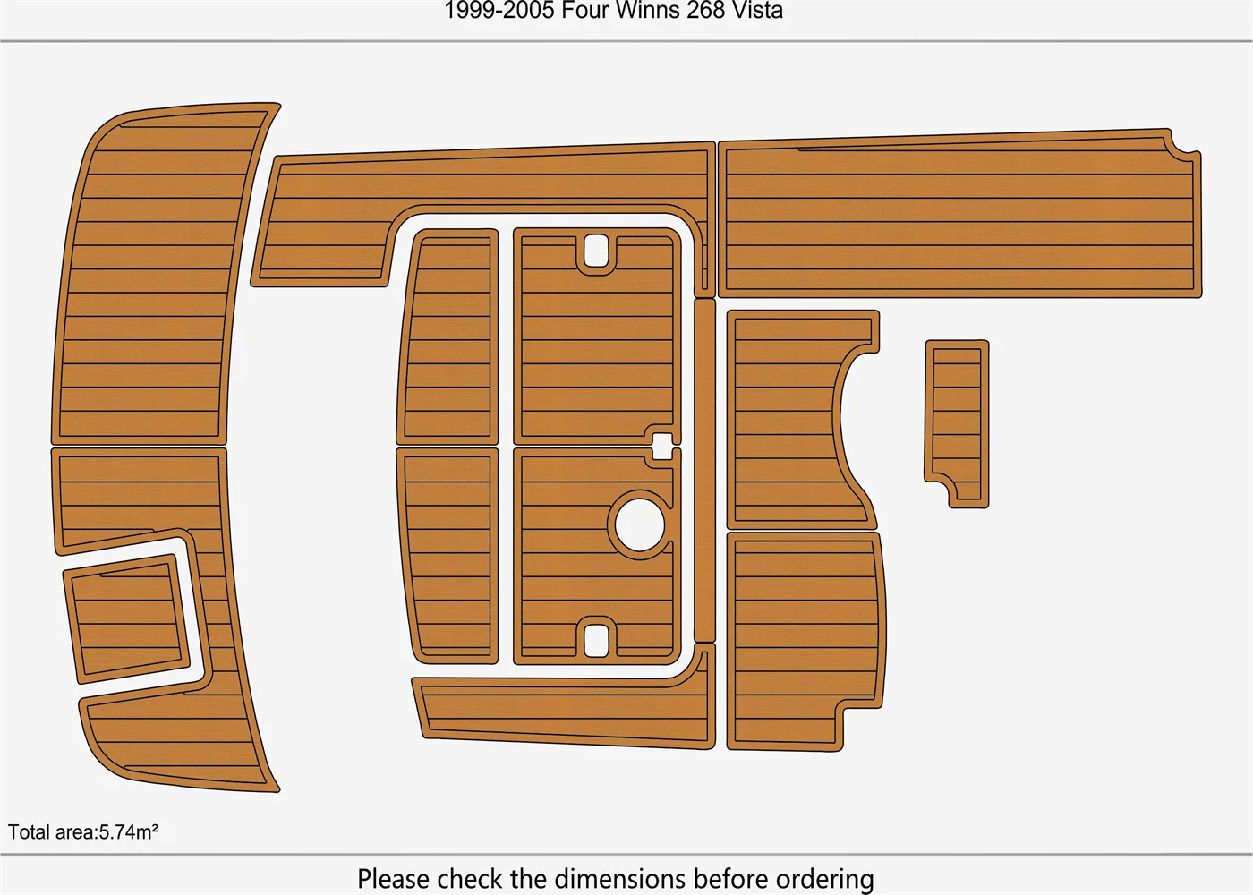 1999-2005 Four Winns 268 Vista