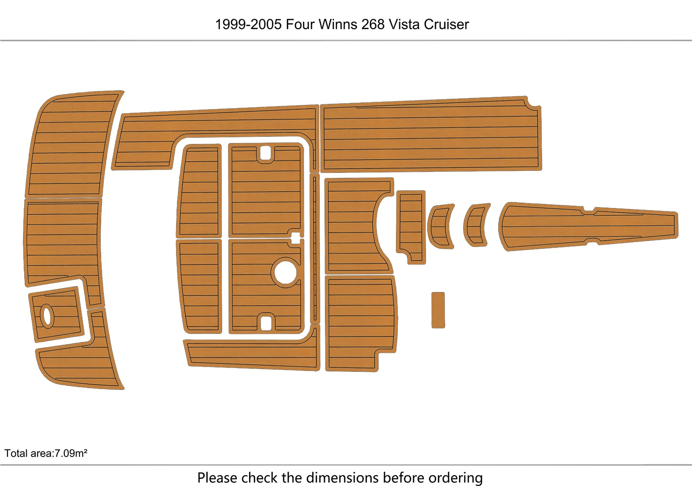 1999-2005 Four Winns 268 Vista Cruiser
