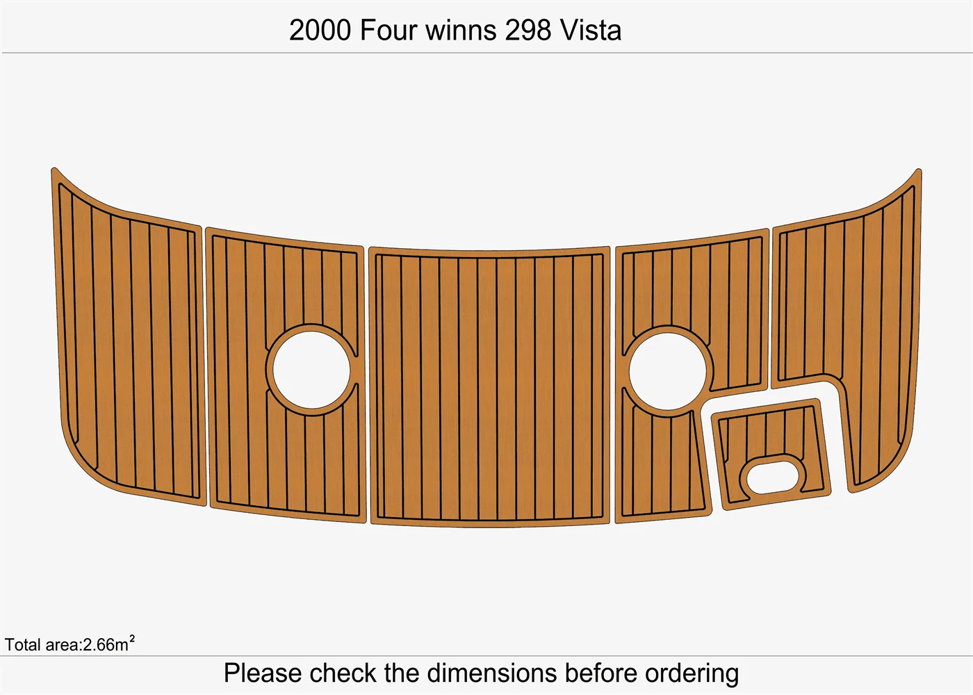 1999-2005 Four Winns 298 Vista