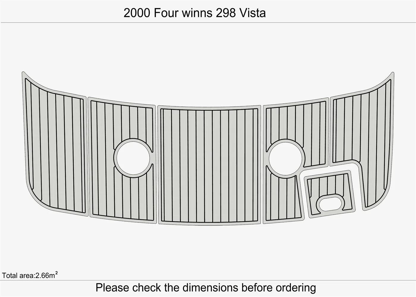 1999-2005 Four Winns 298 Vista