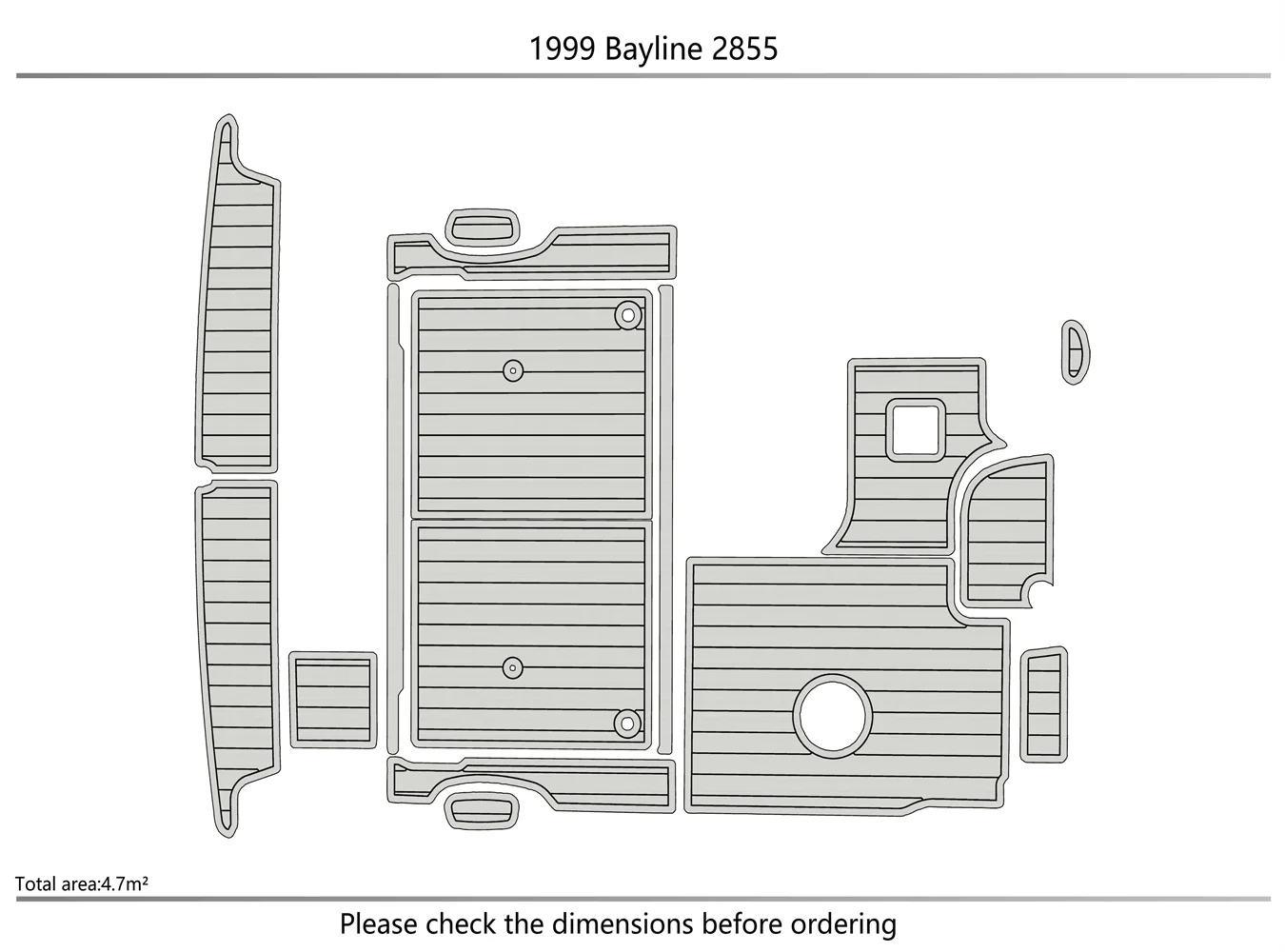 1999 bayline 2855