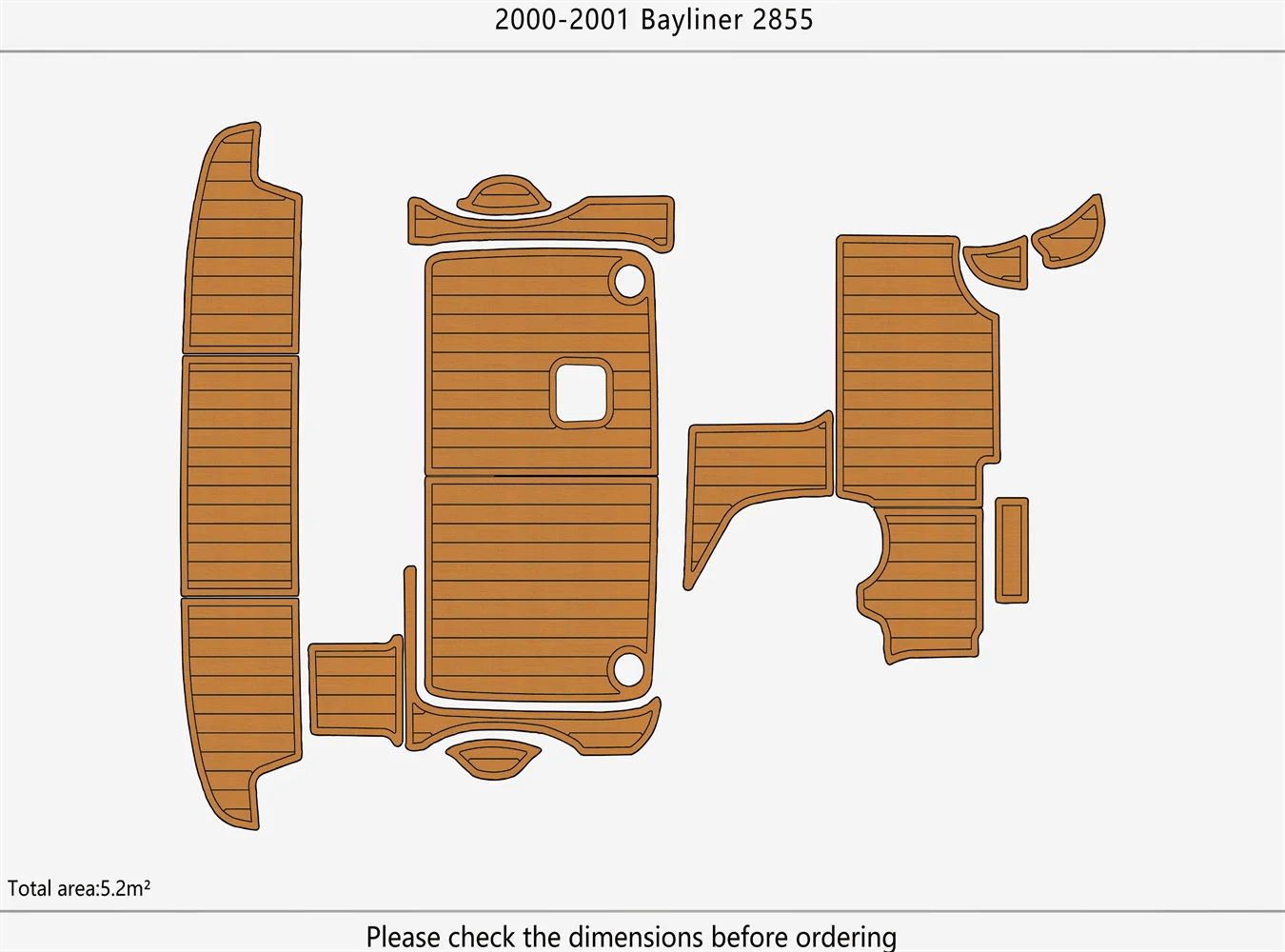 2000-2001 bayliner 2855