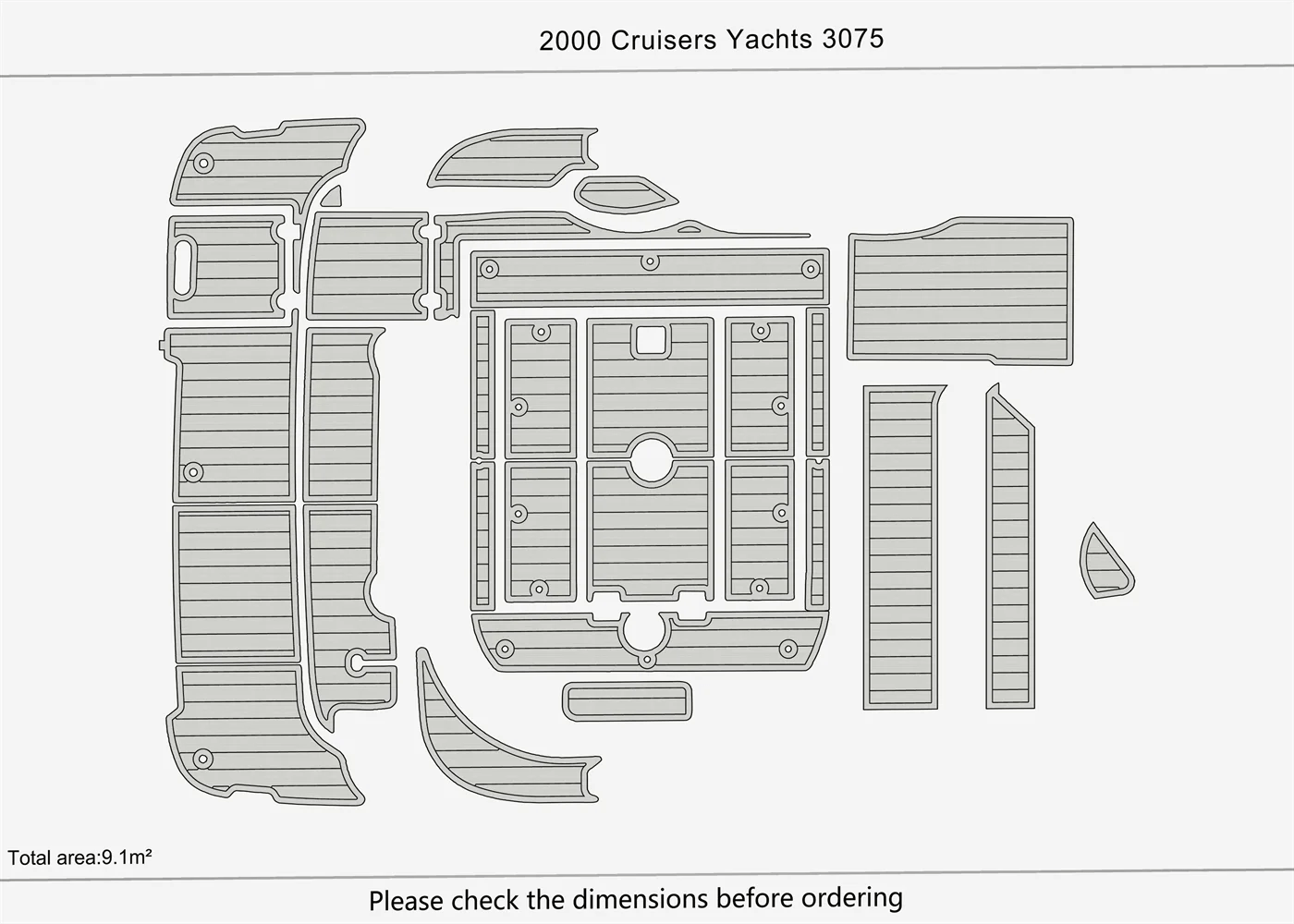 2000-2003 Cruisers Yachts 3075