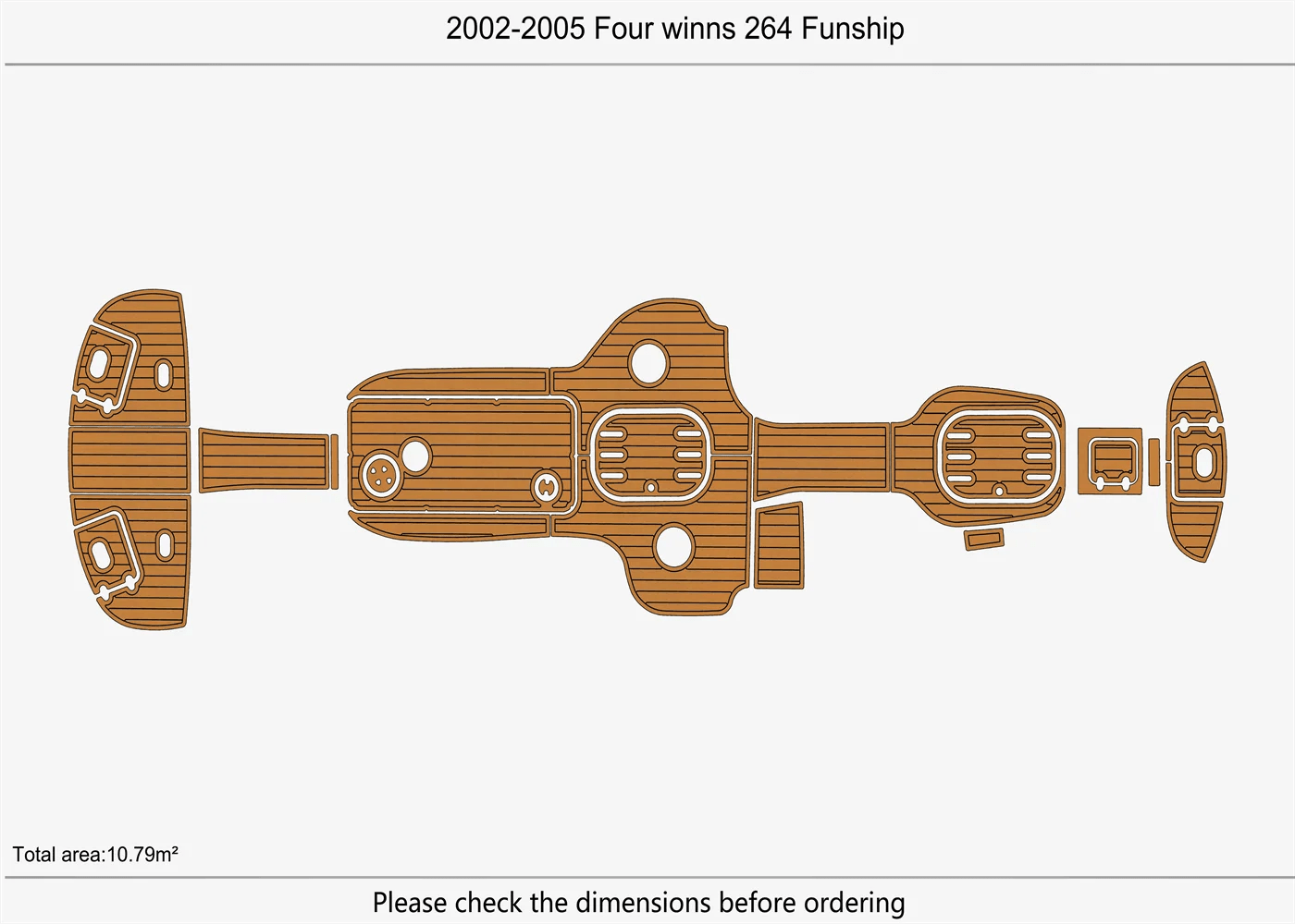 2002-2005 Four Winns 264 Funship
