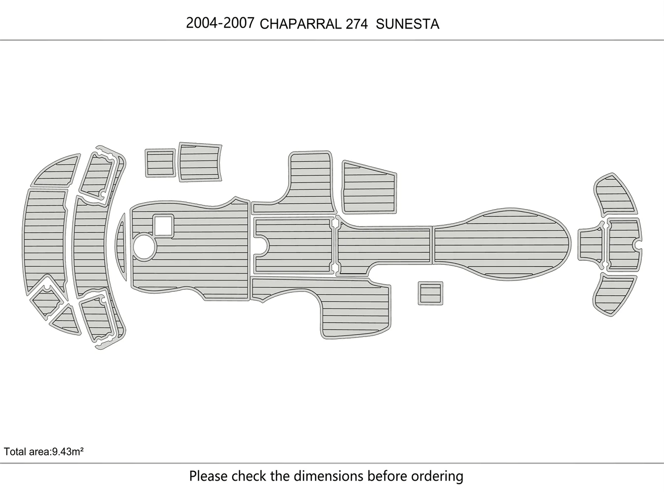 2004-2007 Chaparral 274 Sunesta