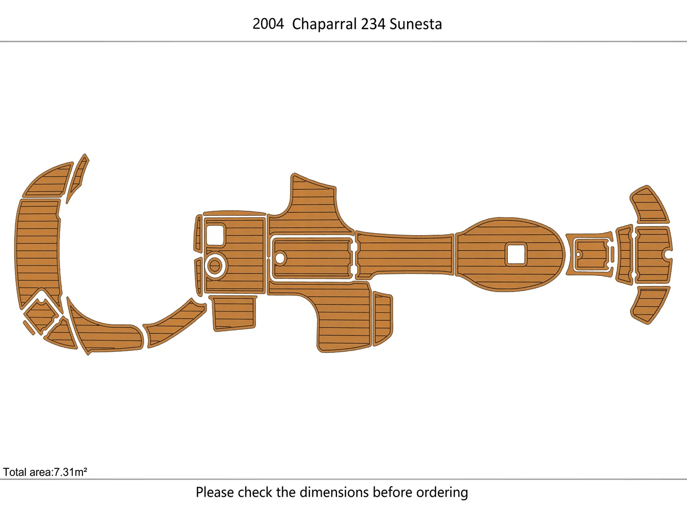 2007 Chaparral Sunesta 234