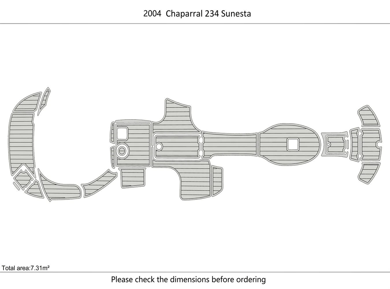 2007 Chaparral Sunesta 234