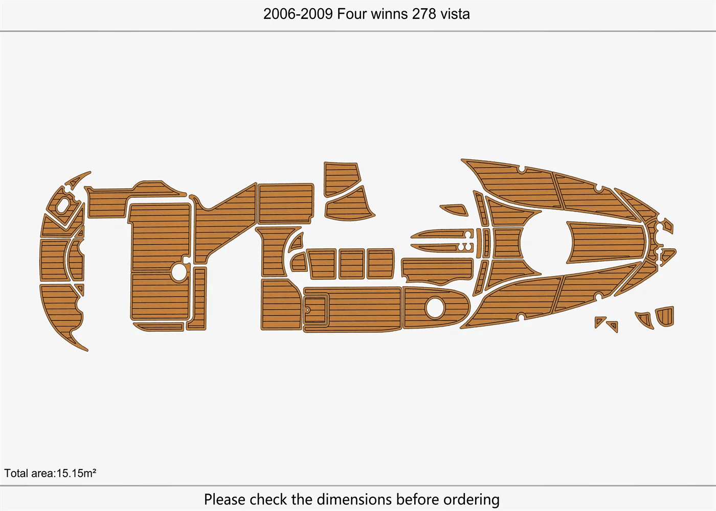 2006-2009 Four winns 278 vista