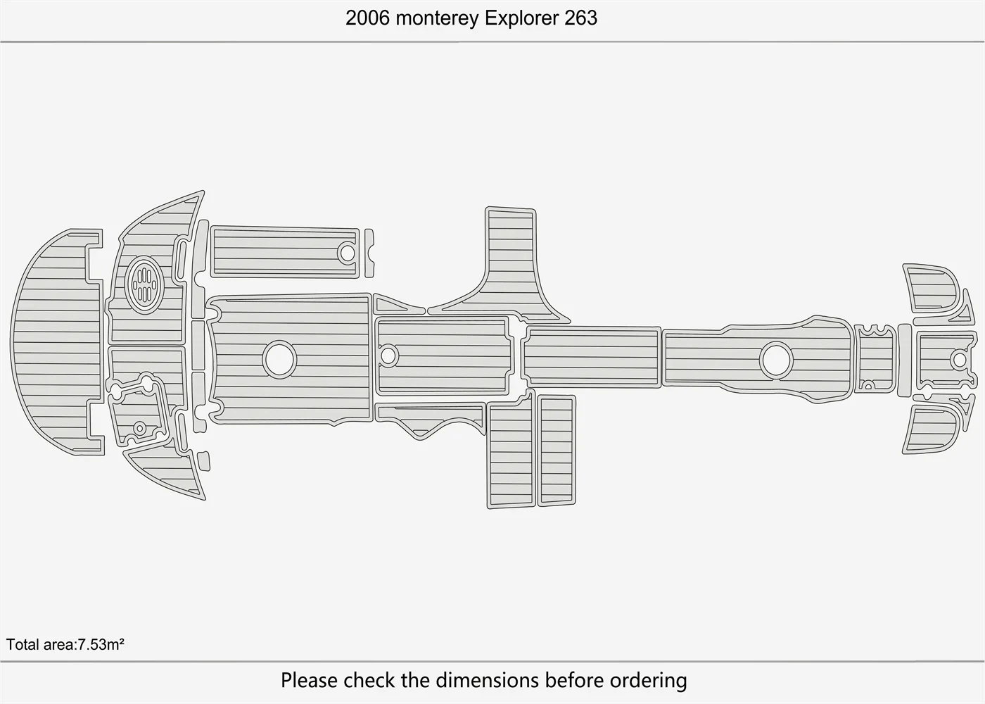 2006 MONTEREY 263 EXPLORER