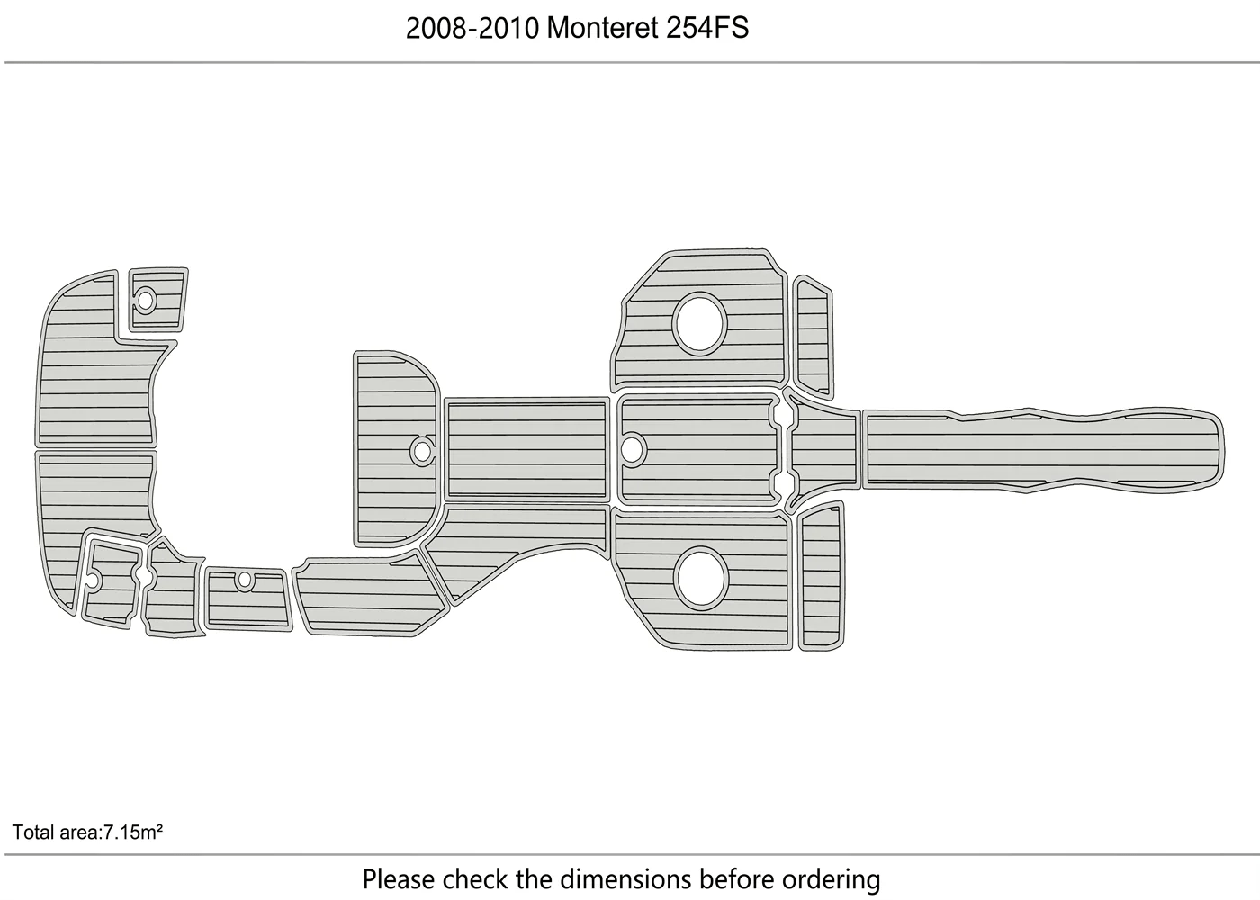 2008-2010 Monterey 254 FS