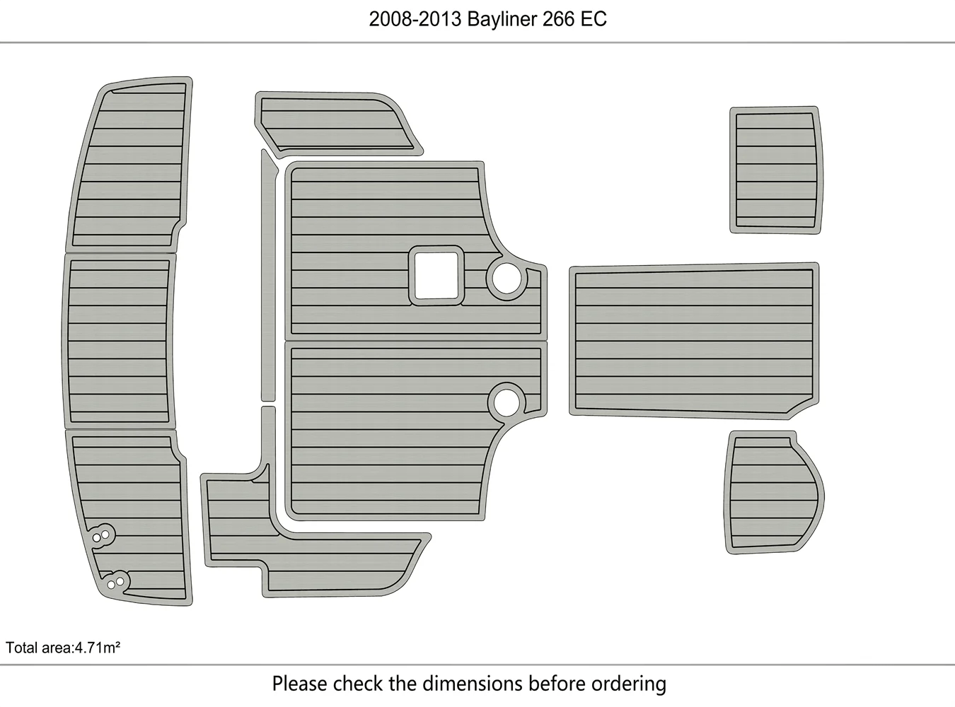 2008-2013 Bayliner 266 EC