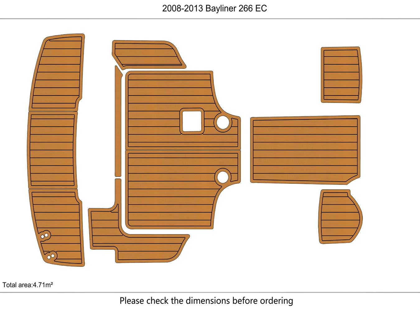 2008-2013 Bayliner 266 EC