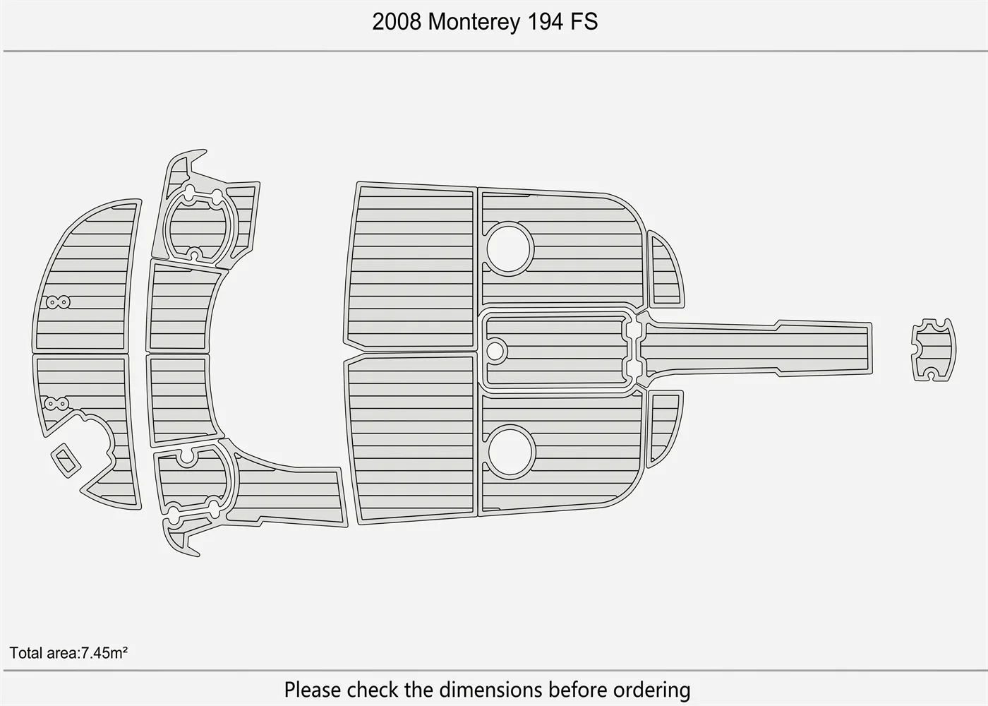 2008 Monterey 194 FS