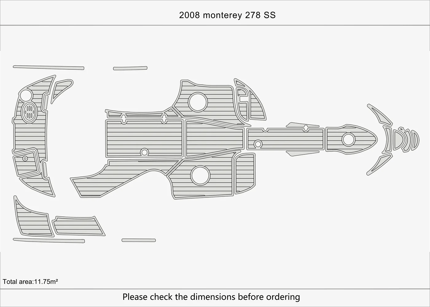 2008 Monterey  278 SS