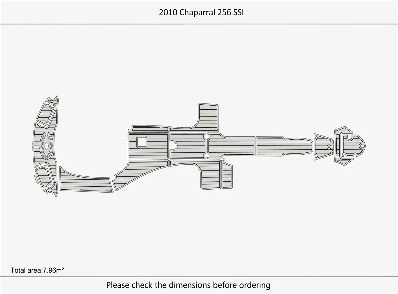 2010 Chaparral 256 SSI