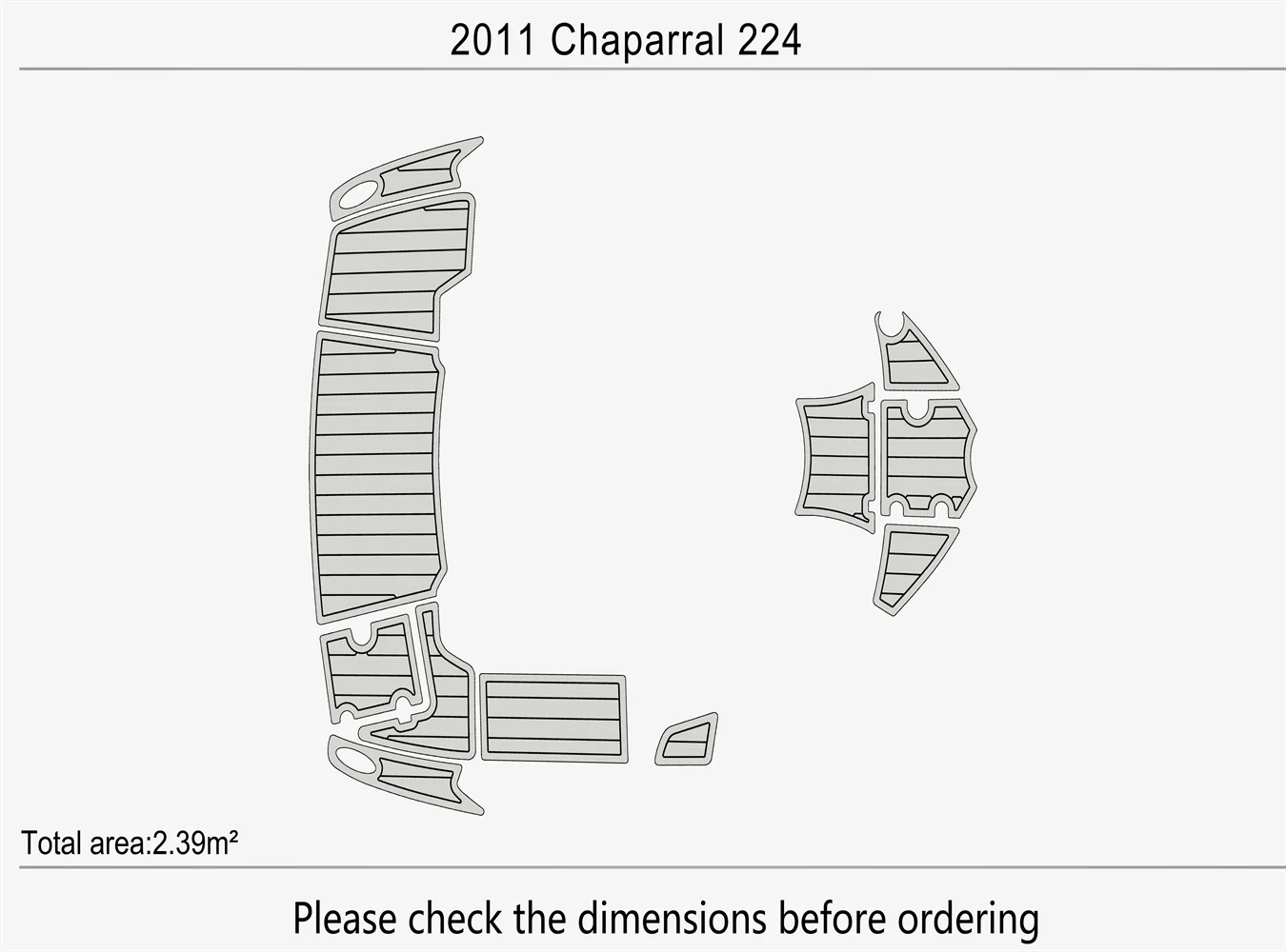 2011 Chaparral 224