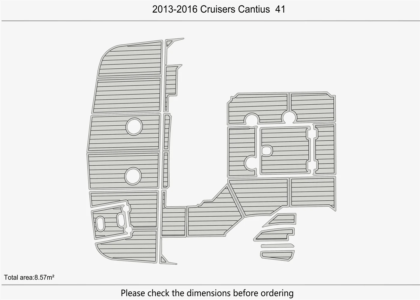 2013-2016 Cruisers 41 Cantius