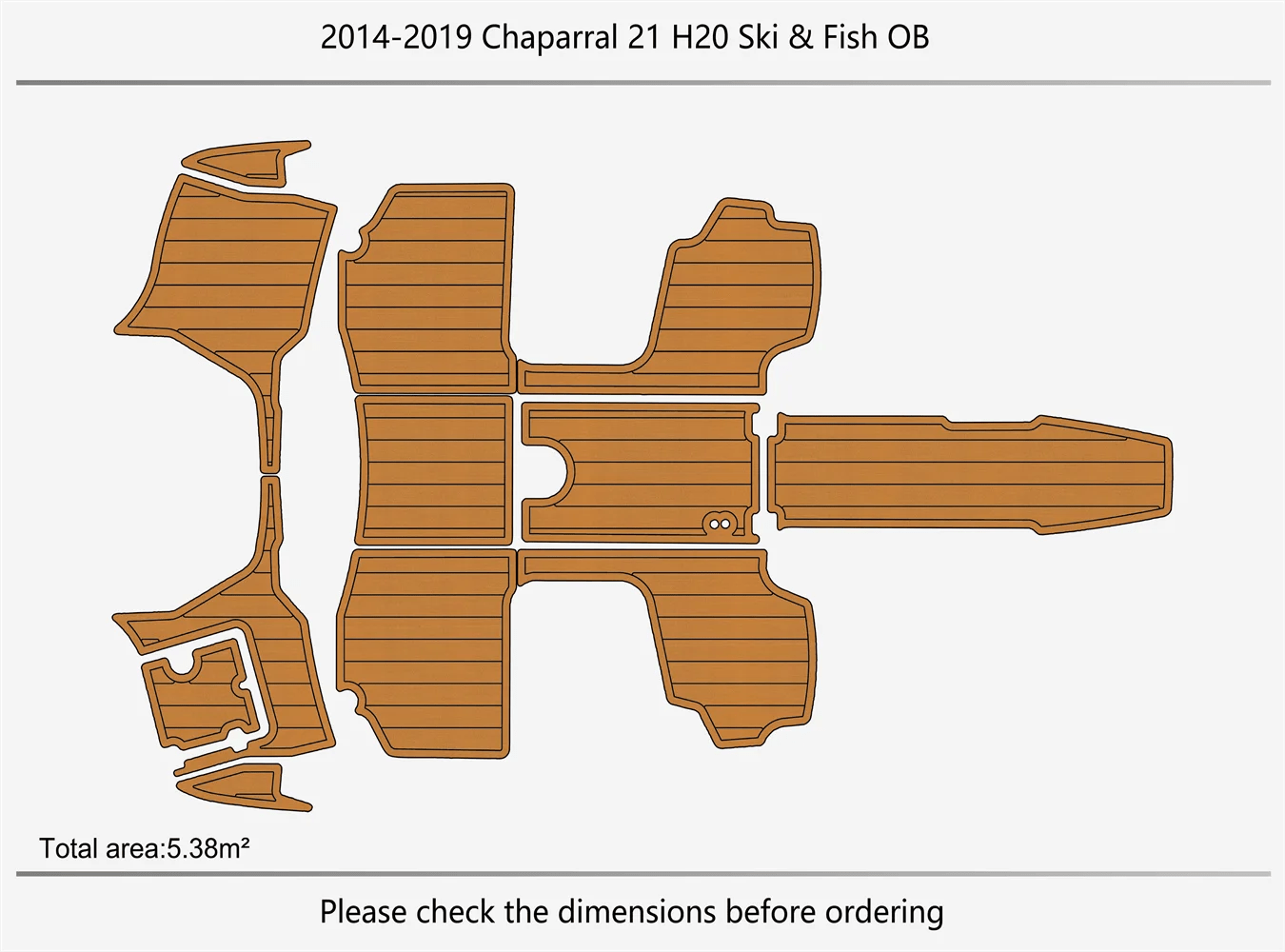 2014-2019 Chaparral 21 H20 Ski & Fish OB