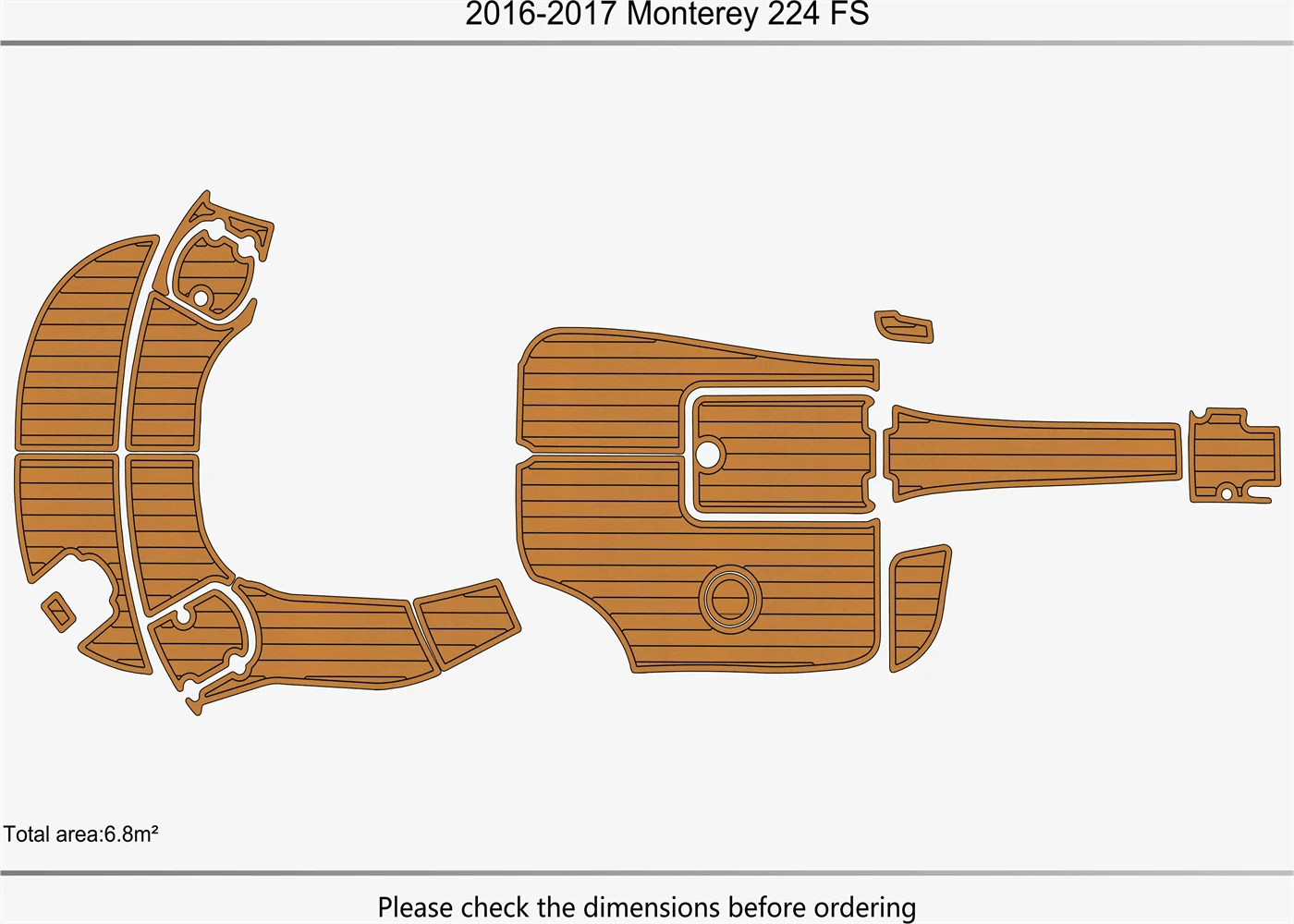 2011-2015 Monterey 224 FS