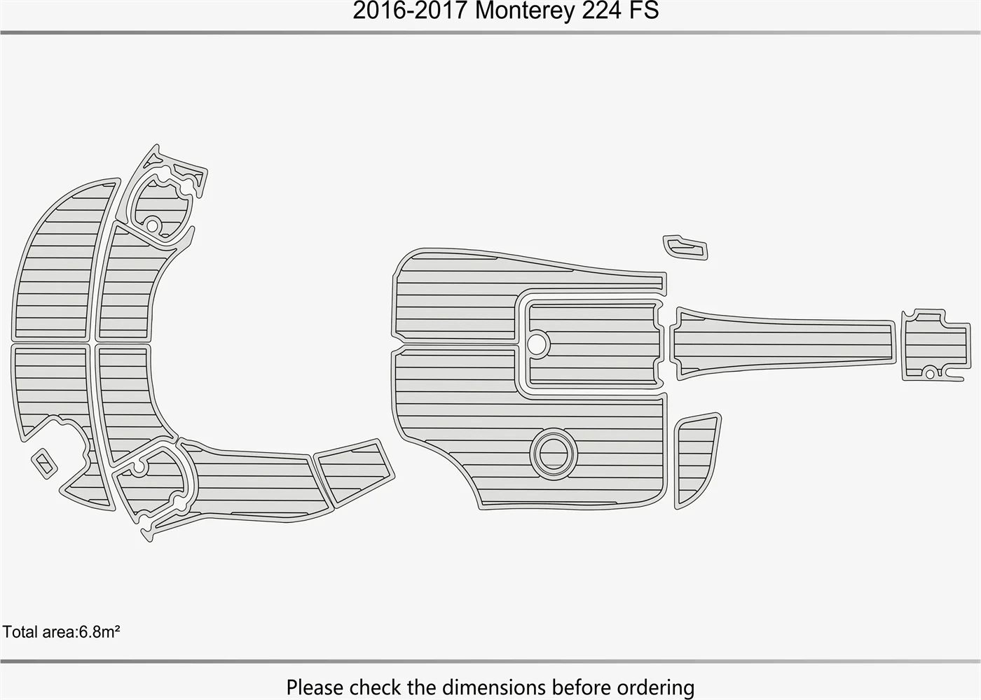 2011-2015 Monterey 224 FS